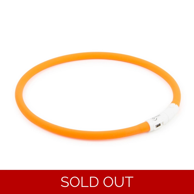 product Image for Ancol Night Safety Rechargeable Flashing Band Orange